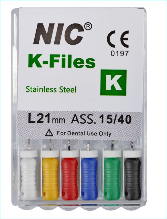 ‘K’ files assorted NIC Brand                      $9.90