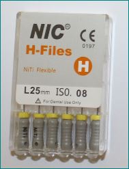 Ni Ti ‘H’ files NIC brand $8.90